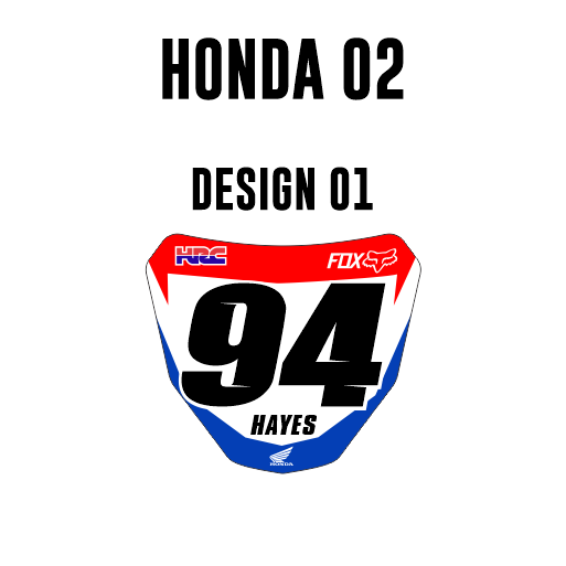 Mini Plate Stickers - Honda 02