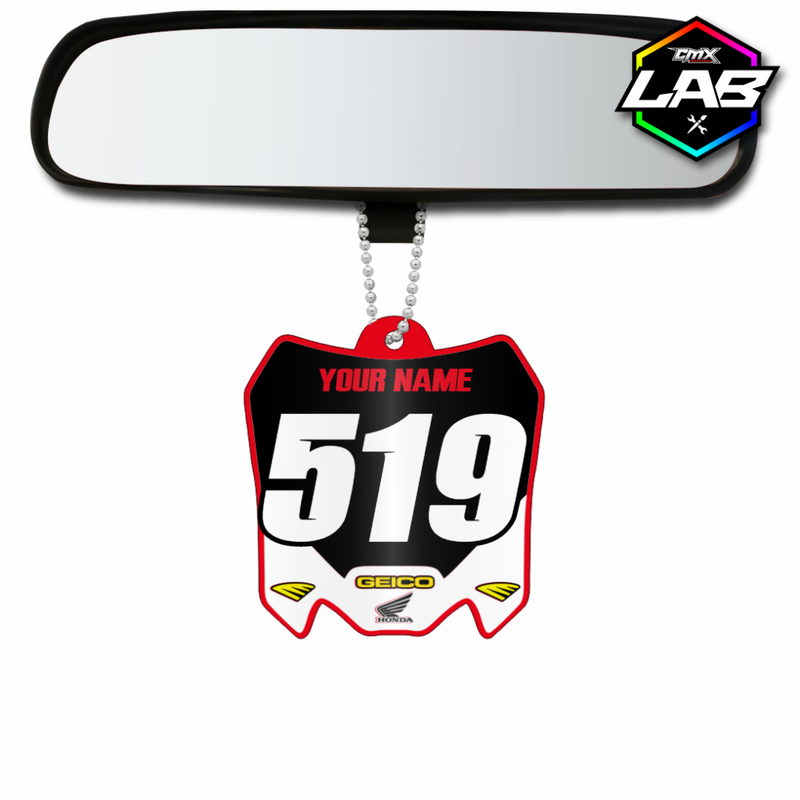 Double Sided Car Pendant Honda 01 - Design 06