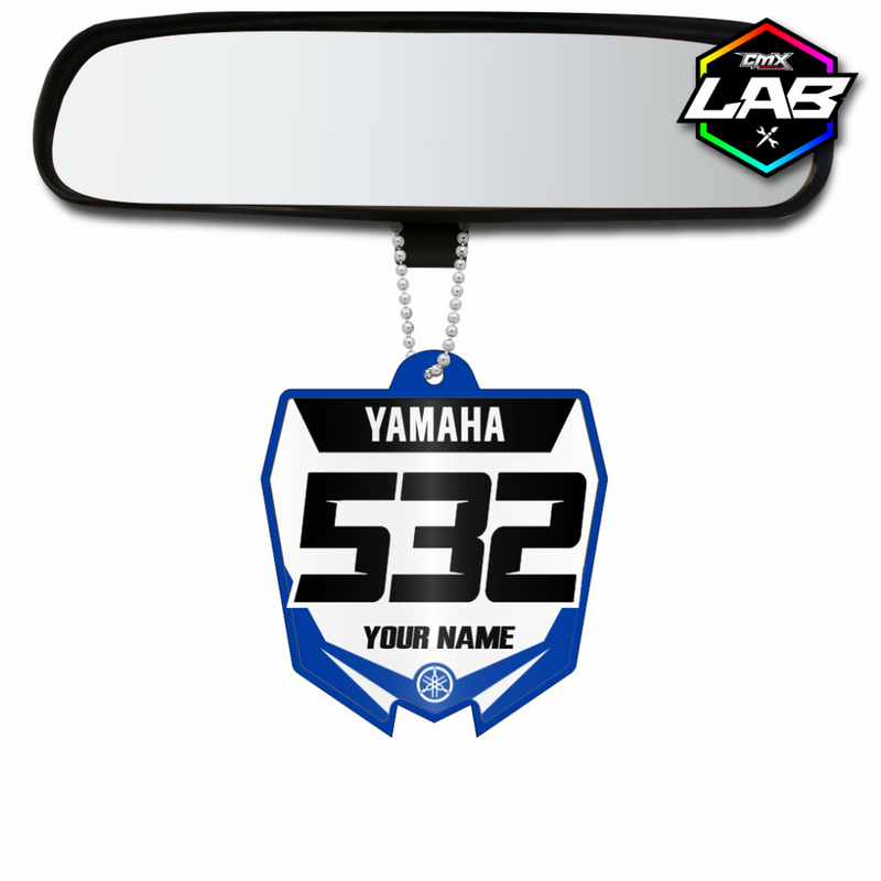 Double Sided Car Pendant Yamaha - Design 02