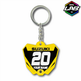 Double Sided Keychain Suzuki - Design 04