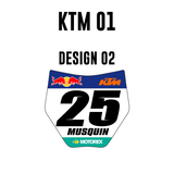 Mini Plate Stickers - KTM 01