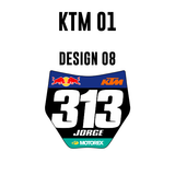 Mini Plate Stickers - KTM 01