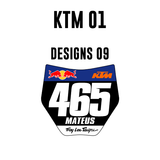 Mini Plate Stickers - KTM 01