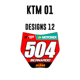 Mini Plate Stickers - KTM 01