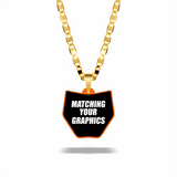 Double Sided Necklace KTM 01- Custom Design