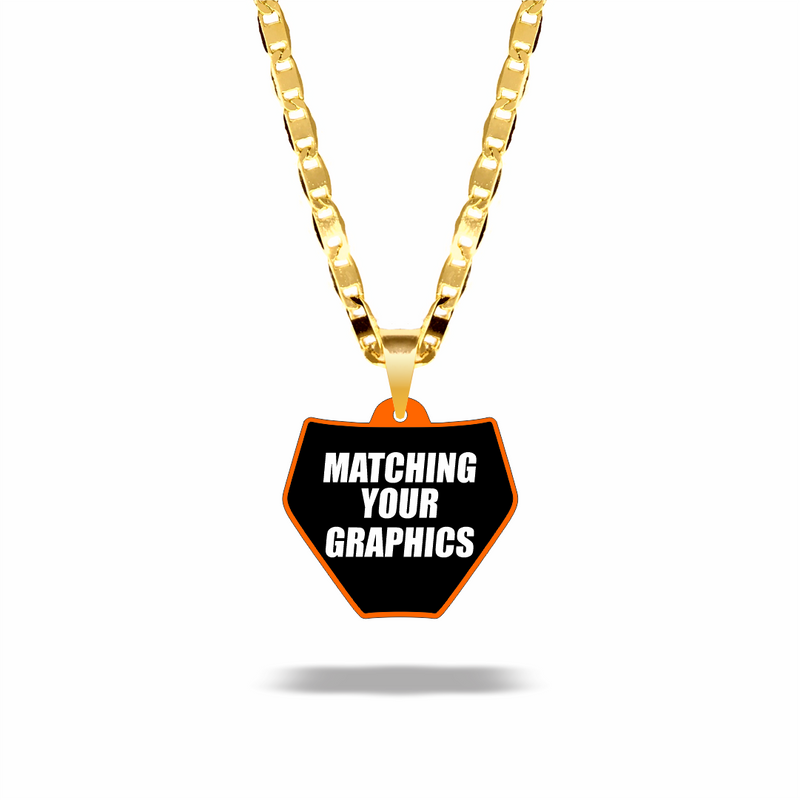 Double Sided Necklace KTM 02 - Custom Design